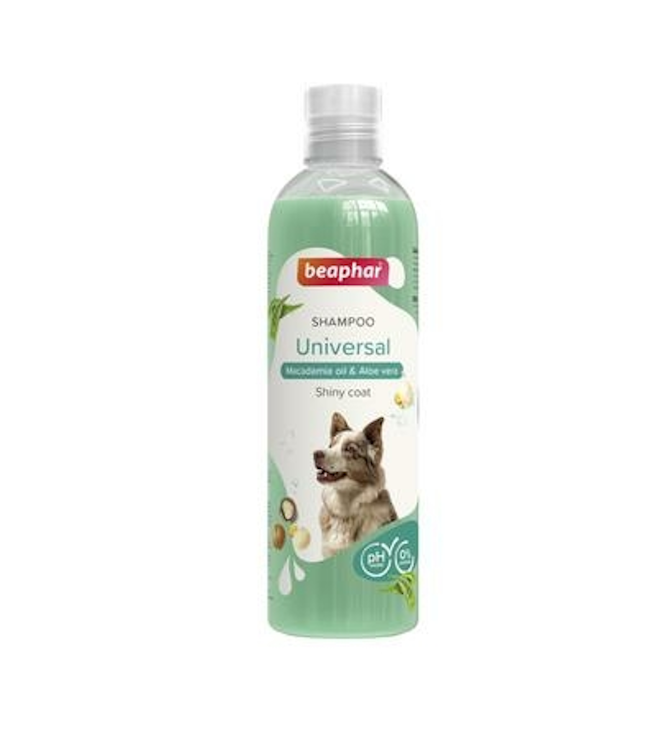 BEAPHAR UNIVERSAL FRESH & CLEAN DOG SHAMPOO SHINY COAT CARE DOG GROOMING 250ML