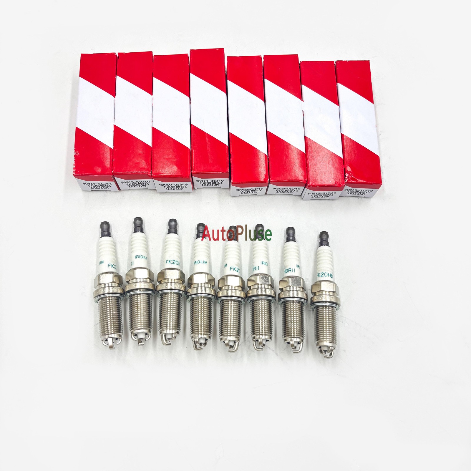 8 X 90919-01249 For LEXUS 2006-2015 IS250 New SPARK PLUG SET US