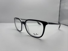 Ray Ban RB 5406 2034 54/18 145 Black /Clear Full Rim Eyeglasses A5524