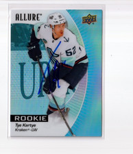 TYE KARTYE autographed SIGNED '23/24 SEATTLE KRAKEN 