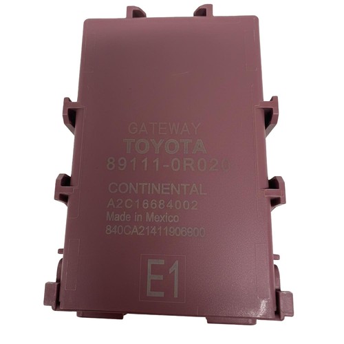 Network Gateway Chassis Control module – Fits 2019 Toyota RAV4 XLE 2.5L