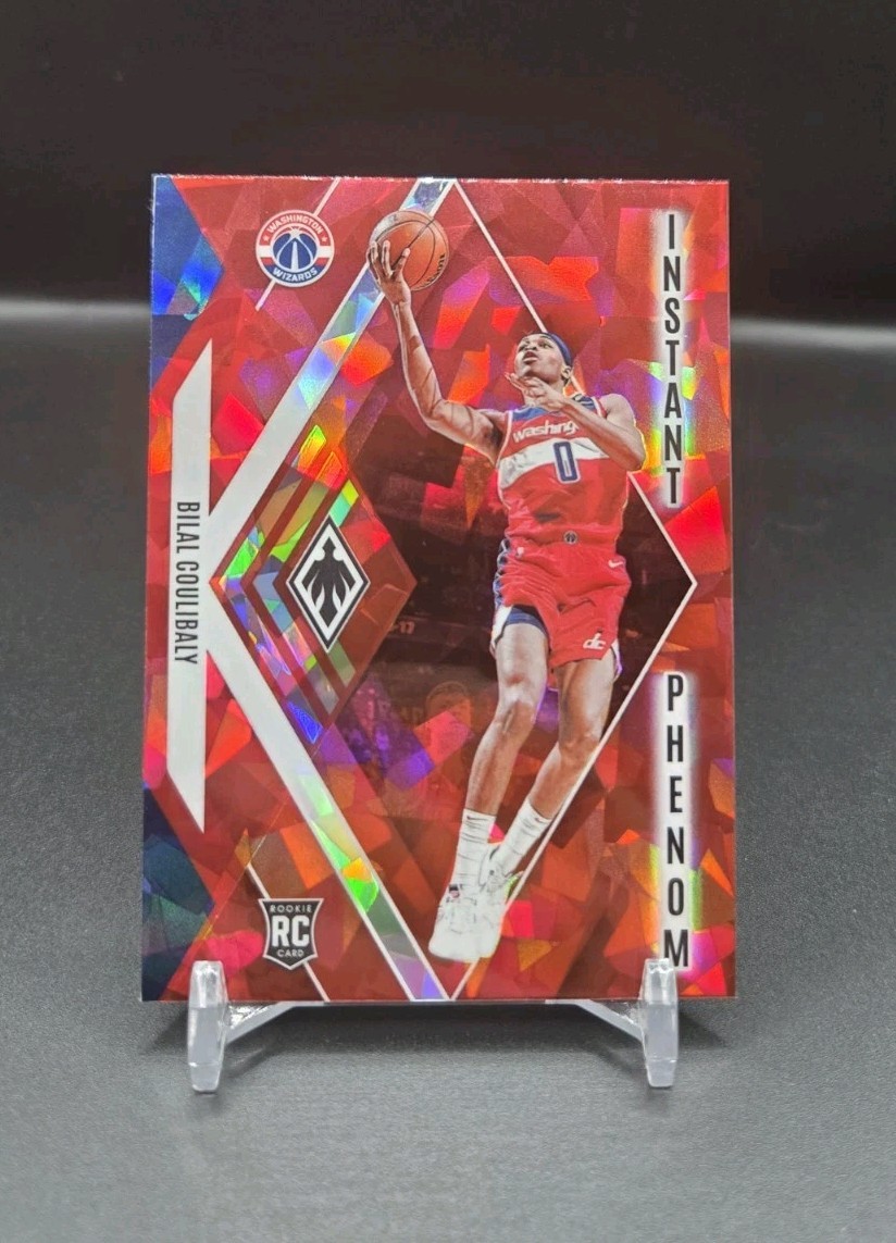2023-24 Panini Phoenix - Instant Phenom Bilal Coulibaly #15 Red Ice (RC)