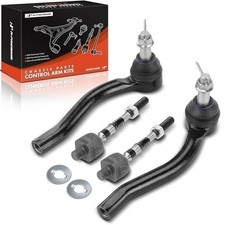 Set of 4, Front Inner  Outer Tie Rod End Kit Compatible with Infiniti Q50