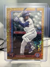2025 Topps Pro Debut Chrome RC Jared Serna #PDC-121 mini diamond reflector/50