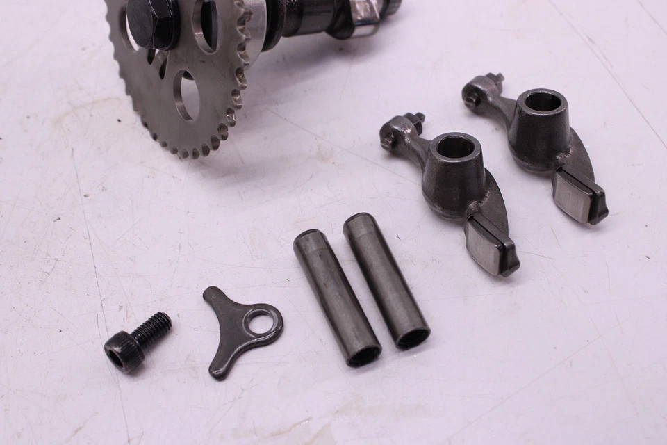 08-25 YAMAHA V STAR 250 OEM ÁRBOL DE LEVAS LEVAS EJES DE LEVAS CON BALANCINES  Foto 2 de 4