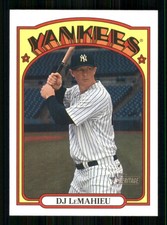 2021 Topps Heritage #336 DJ LeMahieu New York Yankees TW5293