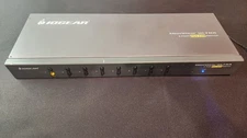 IOGEAR Miniview ULTRA 8-Port PS/2 KVM Network Switch w/ Power Adapter GCS138