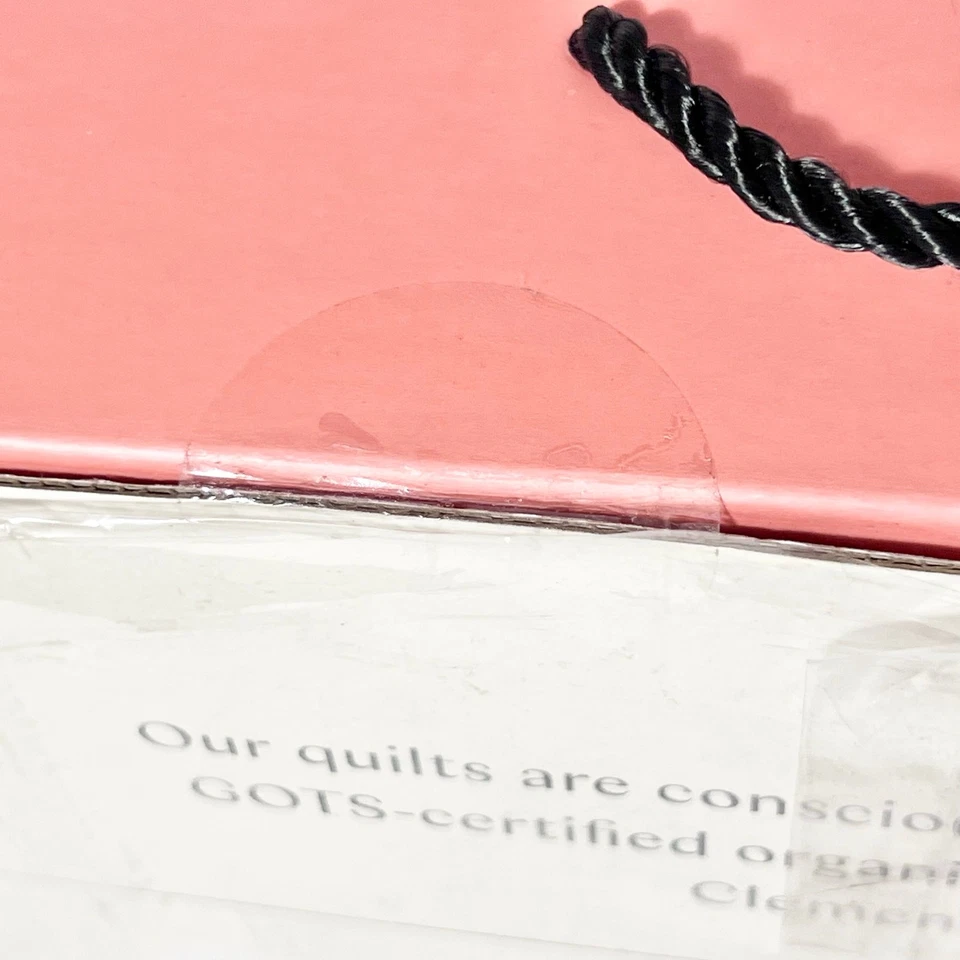 Edredón Babyletto Muselina 100% Algodón Orgánico 50x50" Sábana Cuna Bebé Nuevo Foto 3 de 4