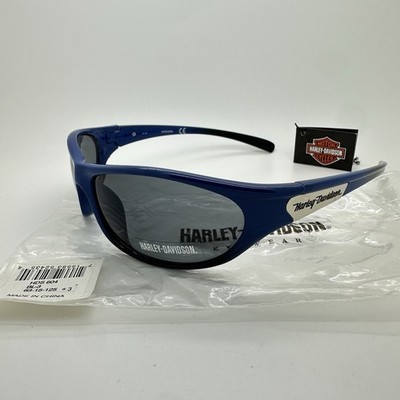 NEW Harley-Davidson Riding Sunglasses Blue Black Fade HDS604 BL-3 63mm AUTHENTIC