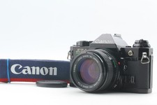 MINT w/ Strap Canon AE-1 Program Black 35mm SLR New FD 50mm f/1.4 From JAPAN