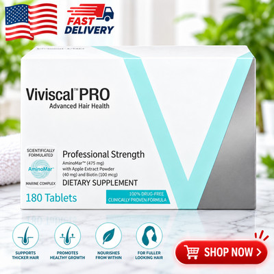 VIVISCAL PRO - Professional Hair Growth Tablets 180 Exp. 08/2027