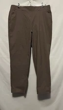 Modern Ambition Women’s Brown High Rise Travel Pants XL