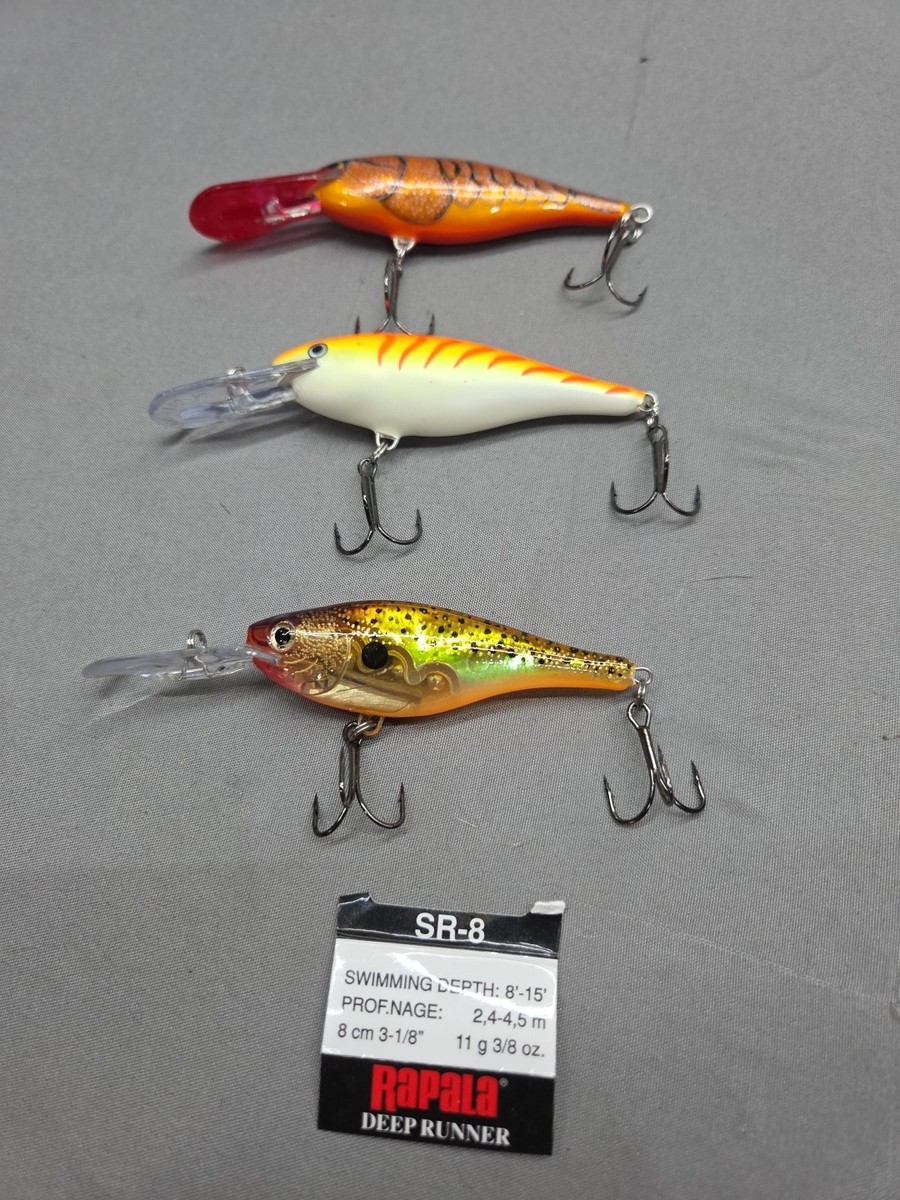 Leurre De Pêche Rapala Shad Rap Deep Runner SR-7 S - Couleur