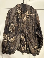 Cabelas Jacket Brown Advantage Timber Camo Hunting Dry Plus Waterproof Mens L