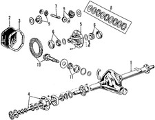 Genuine Ford Differential Carrier F7uz-4204-af Genuine Ford Differential Carrier F7uz-4204-af