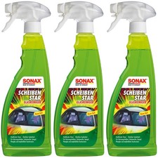 Sonax Scheibenreiniger ScheibenStar 3x 750ml kraftvoller Glasreiniger