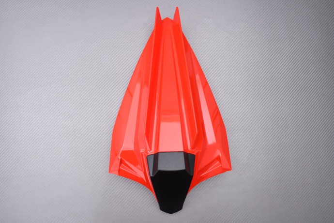Housse de siège rouge Aprilia RS660 pour protéger la selle arrière