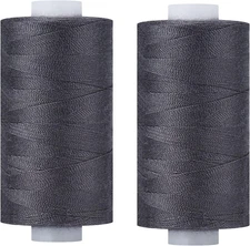Simthread All Purpose Thread Polyester 400Y  - Lead Grey