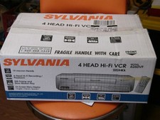 New Sylvania 6260VF 4 Head HiFi Stereo VHS Player video cassette recorder VCR