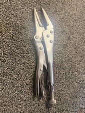Vise-Grip style long-nose locking pliers New No Sticker Or Tag Not Used SAT