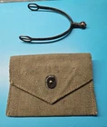 WW2 US Army First Aid Pouch Used & Military Calvary Spur (1)