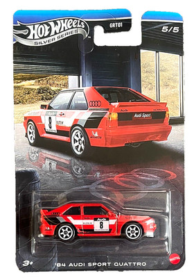 Hot Wheels '84 Audi Sport Quattro 5/5 2026 Silver Series 1:64 Modellauto Rallye