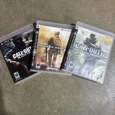 PS3 Call of Duty Game Bundle: Black Ops & Modern Warfare 1 & 2