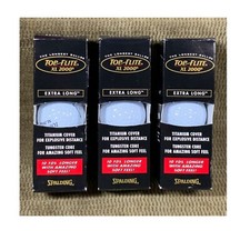 3 BOXES OF 3 GOLF BALLS IN EACH BOX - TOP FLITE XL 2000 EXTRA LONG SPALDING