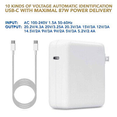 Originale Con LOGO GaN 70W Ricarica Veloce PD USB-C Adattatore Di Alimentazione Del Computer Portatile Notebook Caricatore Per Macbook 14 M4 Pro A2743 A3112 A3401 - Foto 12