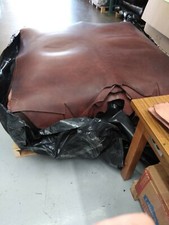 5/6 OZ --9/10 OZ Heavy Oil Tanned Leather Craft COLOR CHOCOLATE /BURBON BROWN