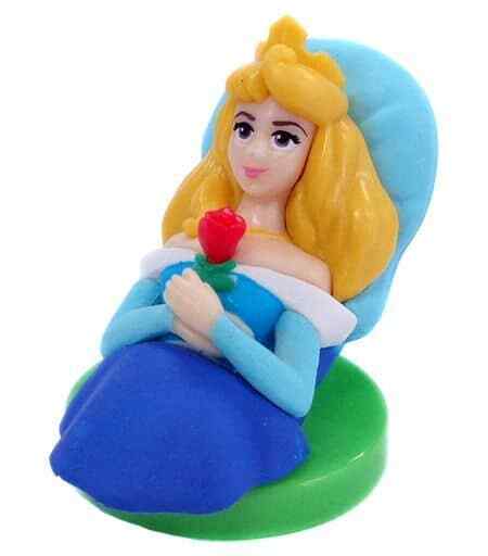 Figura comercial de juguete caramelo 78. Huevo de chocolate Disney Princesa Aurora rosa ojos abiertos
