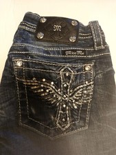 MISS ME Capri GIRLS Jeans-Size 16 & 26Waist -...