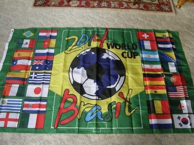 2014年サッカーワールドカップフラッグ 2014年サッカーワールドカップフラッグ