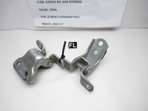 2006 - 2008 LEXUS RX400h Front Left Door Upper & Lower Door Hinges A046694 OEM - Picture 4 of 4