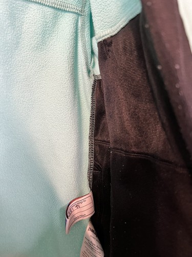 Patagonia Girl’s Full Zip Hooded Fleece Jacket Size L (12) Preloved Green - Picture 7 of 15