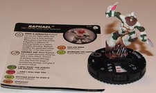 RAPHAEL 025 Teenage Mutant Ninja 3 Turtles Shredder's Return HeroClix Rare