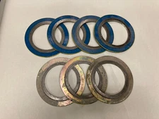 Garlock,B16.20 304-FG,Flex Seal Spiral Wound 2-1/2 Inches 150 ASME Lot of 7