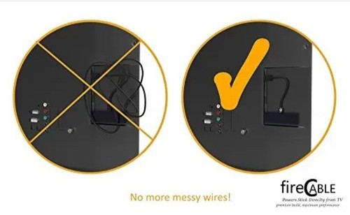 Wireless TV Powered USB Cord for Amazon Fire TV Stick by fireCable - Picture 3 of 4