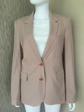Paul Smith Runway Jacket Blazer Dusky Pink Size Uk 8 Made In Italy