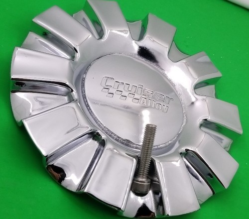 CRUISER ALLOYS CENTER CAP # 903L180 903K80 CHROME WHEELS CENTER CAP - Picture 3 of 5