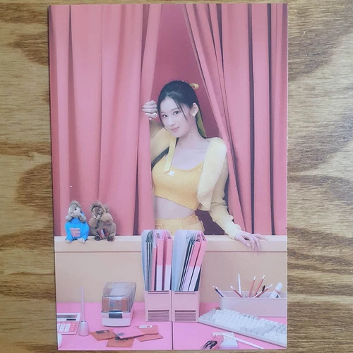 Sana Official Crosscode Postcard Twice 11th Mini Album Between 1 & 2 Genuine