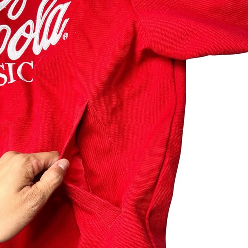 Forever 21 x Coca-Cola Patched Racing Bomber Jacket Size Small- EUC - Picture 5 of 11