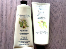 Crabtree Evelyn Avocado Olive Hand Cream 3.4 oz each Set of 2