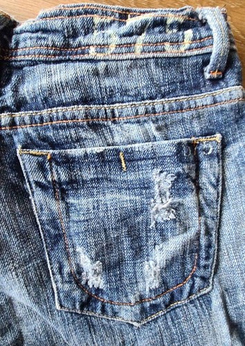 Pantalones de mezclilla 575 Brandon azul súper medianos lavados -29 x 29 (#2) - Imagen 6 de 8