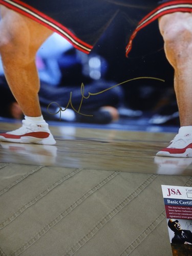ALLEN IVERSON SIGNED 11X14 PHOTO JSA GEORGETOWN 76ers AUTOGRAPH HOF RARE PHOTO ! - Picture 2 of 2