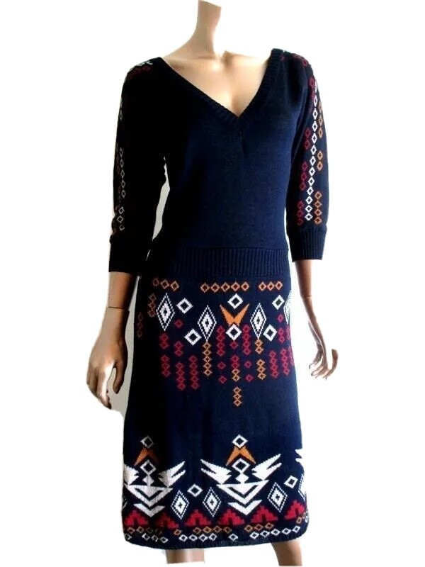 free people blue sweater dress Free People Beach main image 0