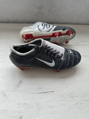 Nike Total 90 Air Zoom Football Cleats Soccer Boots Gray US10.5