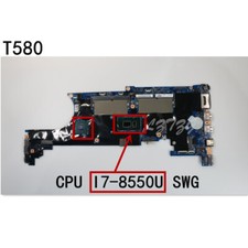 Original for Lenovo ThinkPad T580 Motherboard I7-8550U 2G Graphics Card 01YR246