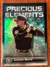 2023 Bowman Platinum Baseball Jackson Merrill Prospect Precious Elements PE-27