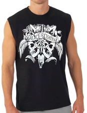 ALICE IN CHAINS NUTSHELL ROCK Band Men's Black Muscle Shirt